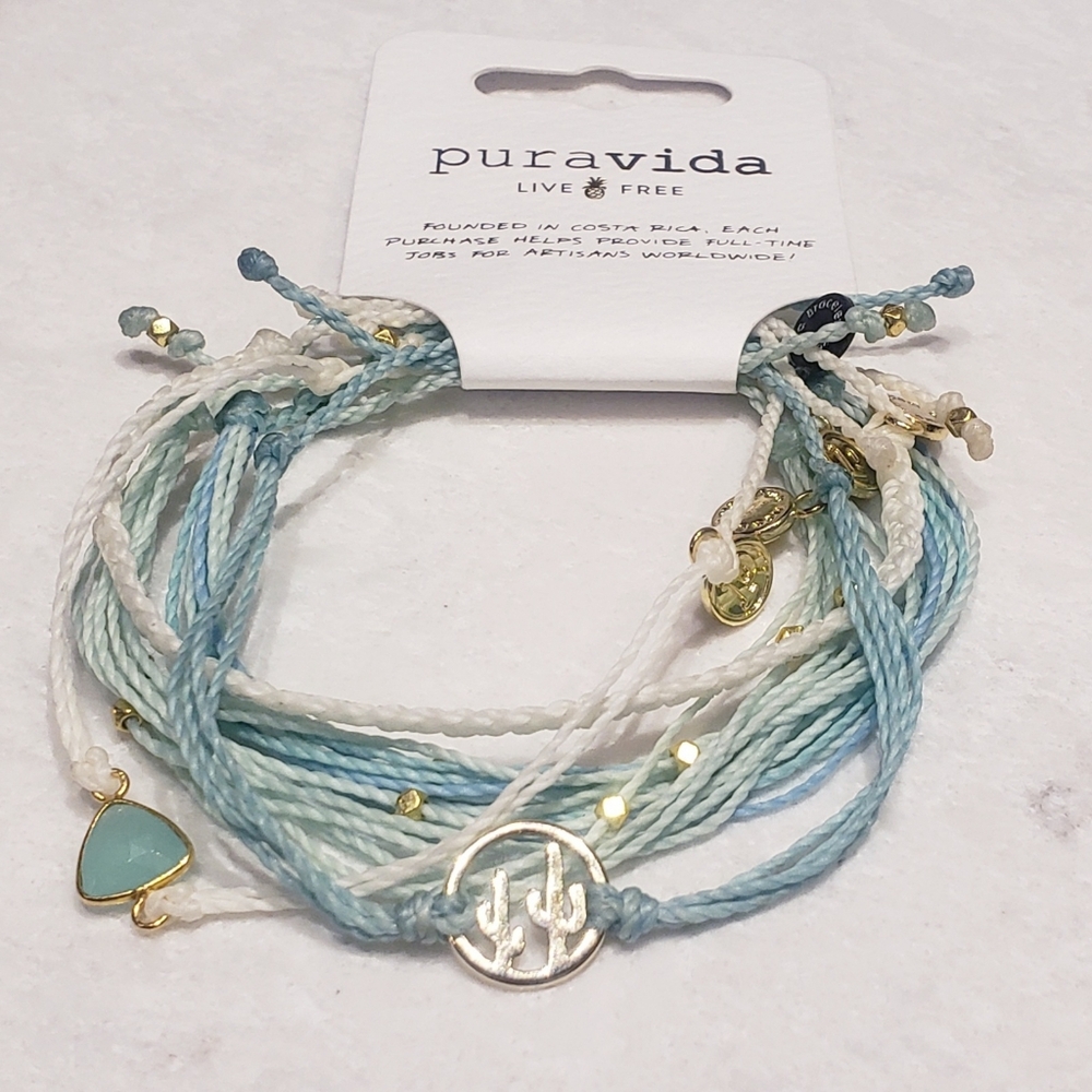 Pura Vida "Desert Gems" Style Pack of 5 bracelets